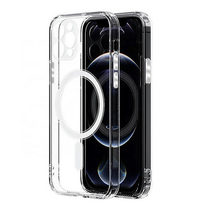 MagSafe Case for Apple iPhone 16 Pro Max, OEM, Clear with Camera Protection, Transparent