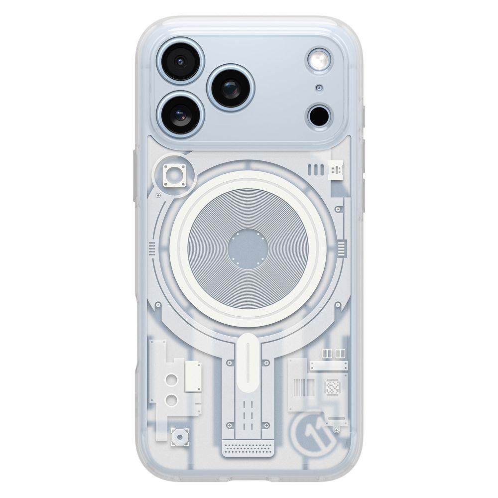MagSafe Case for Apple iPhone 18 Pro Max / 17 Pro Max, Spigen, C11 Ultra Hybrid MagFit Element, White ACS12307