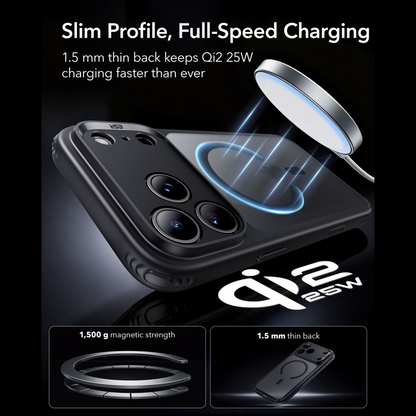MagSafe Case for Apple iPhone 18 Pro Max / 17 Pro Max, ESR, Classic Hybrid, Black