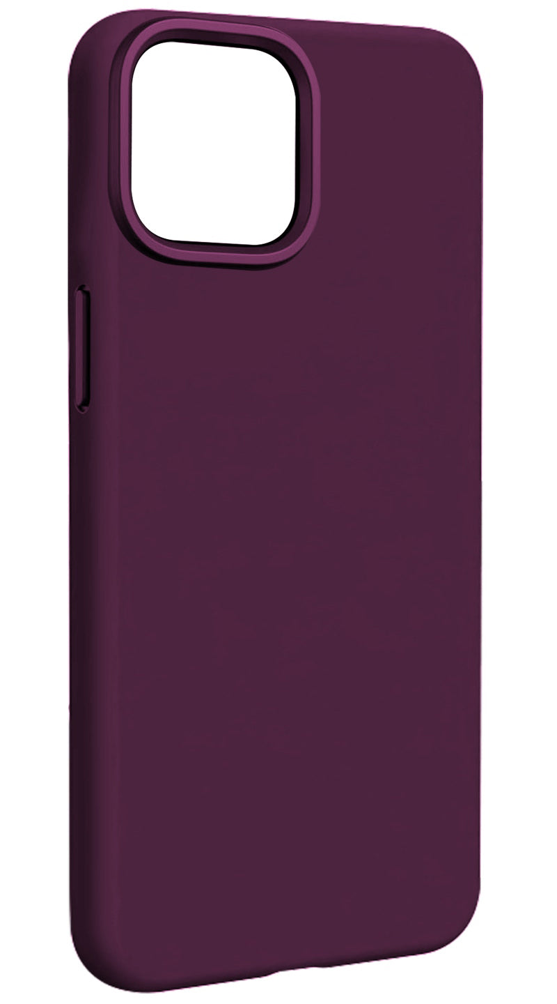 MagSafe Case for Apple iPhone 15 Pro, Etteri, Silicone Mag, Burgundy