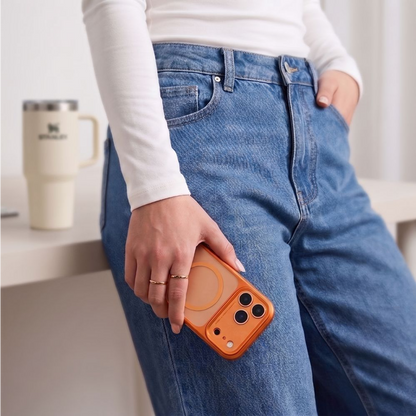 MagSafe Case for Apple iPhone 18 Pro Max / 17 Pro Max, Tech-Protect, MagPrime CC, Matte Orange