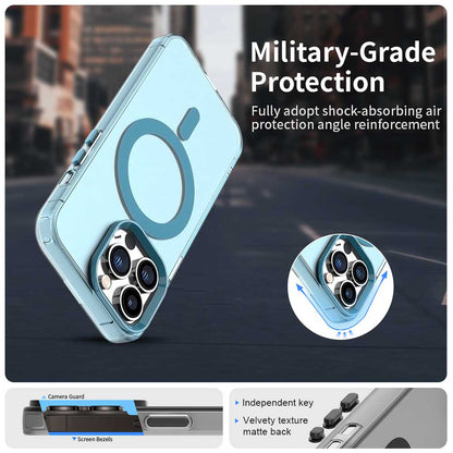 MagSafe Case for Apple iPhone 12 Pro Max, Techsuit, CandyCase, Blue