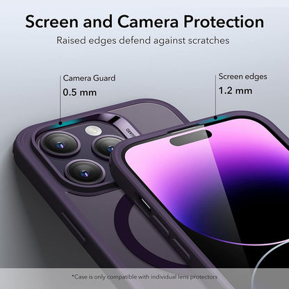 MagSafe Case for Apple iPhone 14 Pro, ESR, Classic Hybrid, Transparent Purple