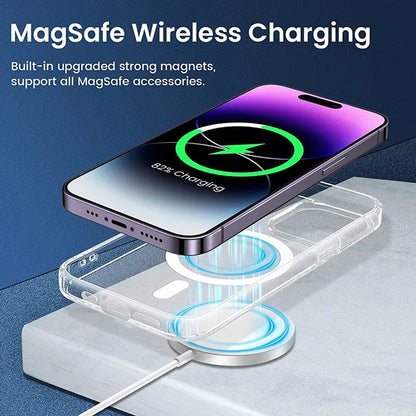 MagSafe Case for Apple iPhone 14 Pro Max, Techsuit, Pro, Black