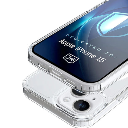 MagSafe Case for Apple iPhone 15, 3MK, Armor MagCase, Transparent
