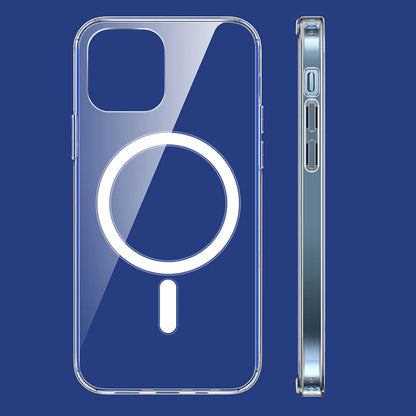MagSafe Case for Apple iPhone 15 Pro, Techsuit, Pro, Transparent