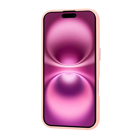 MagSafe Case for Apple iPhone 16 Plus, Techsuit, HaloFrost, Pink