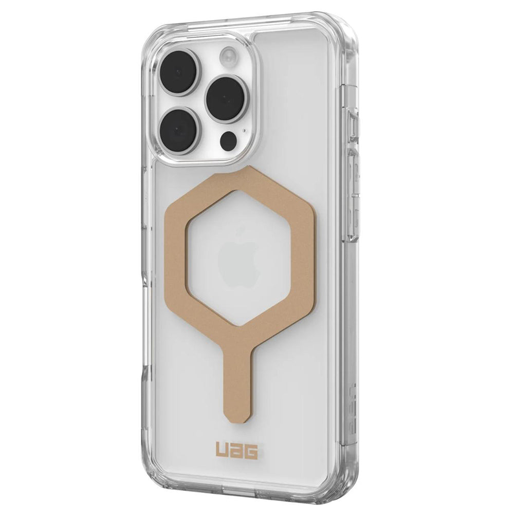MagSafe Case for Apple iPhone 16 Pro, Urban Armor Gear, Plyo, Gold
