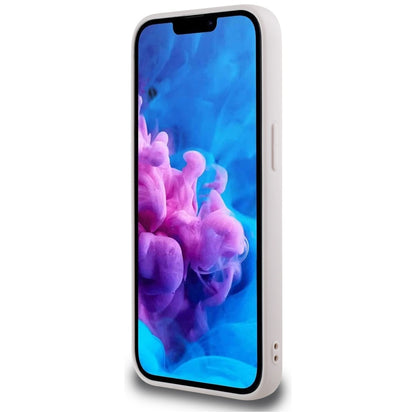 MagSafe Case for Apple iPhone 16e, Guess, Peony Script, Brown