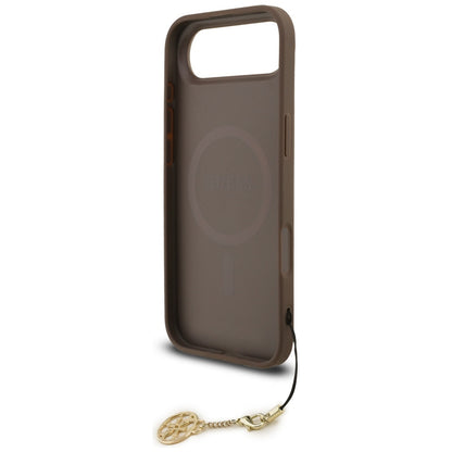 MagSafe Case for Apple iPhone 17 Air, Guess, 4G Charm Cradle, Brown