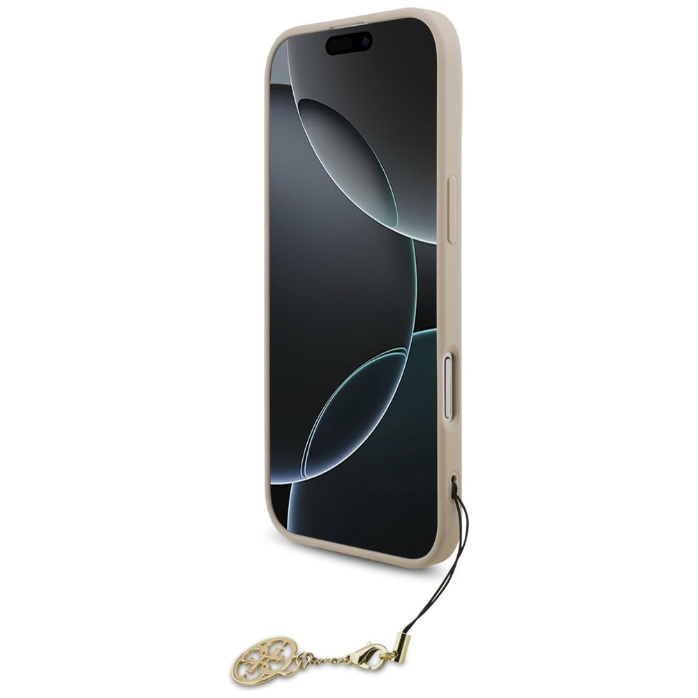 MagSafe Case for Apple iPhone 17 Air, Guess, 4G Charm Cradle, Pink