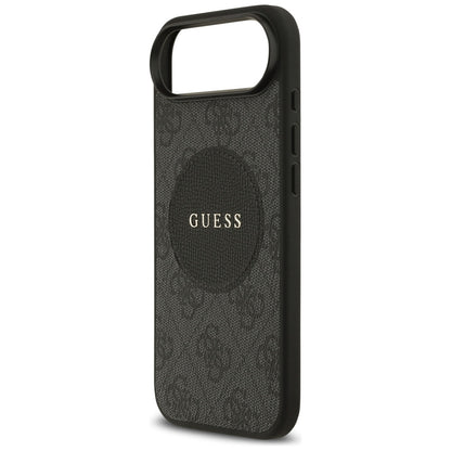MagSafe Case for Apple iPhone 17 Air, Guess, 4G Circle Classic Logo, Black