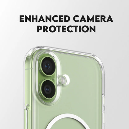 MagSafe Case for Apple iPhone 17, PanzerGlass, Care Feature Kickstand, Transparent