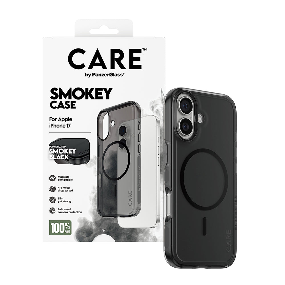 MagSafe Case for Apple iPhone 17, PanzerGlass, Urban Explorer Care, Black
