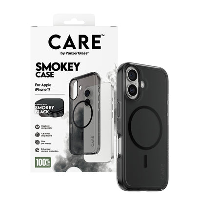 MagSafe Case for Apple iPhone 17, PanzerGlass, Urban Explorer Care, Black