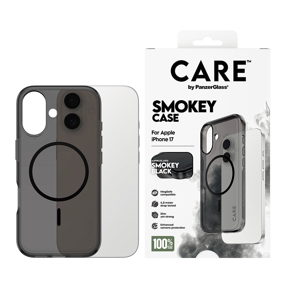 MagSafe Case for Apple iPhone 17, PanzerGlass, Urban Explorer Care, Black