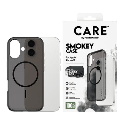 MagSafe Case for Apple iPhone 17, PanzerGlass, Urban Explorer Care, Black