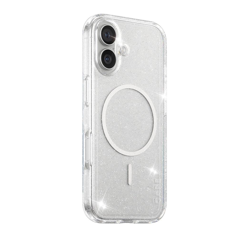 MagSafe Case for Apple iPhone 17, PanzerGlass, Urban Explorer Star Lit, White Transparent