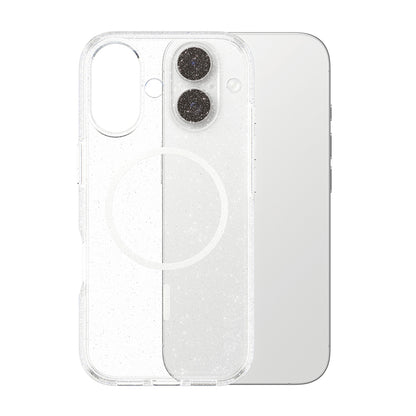 MagSafe Case for Apple iPhone 17, PanzerGlass, Urban Explorer Star Lit, White Transparent