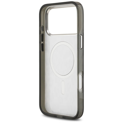 MagSafe Case for Apple iPhone 17 Pro Max, Karl Lagerfeld, IML Leopard Pattern, Black