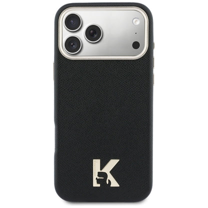 MagSafe Case for Apple iPhone 17 Pro Max, Karl Lagerfeld, Karl Head Logo, Black