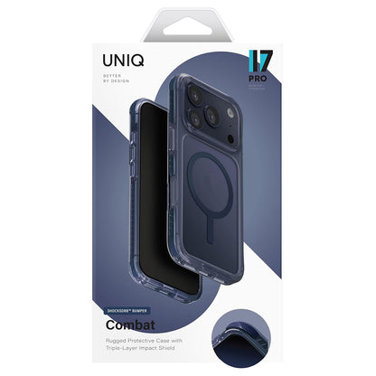 MagSafe Case for Apple iPhone 17 Pro Max, UNIQ, Combat MagClick, White