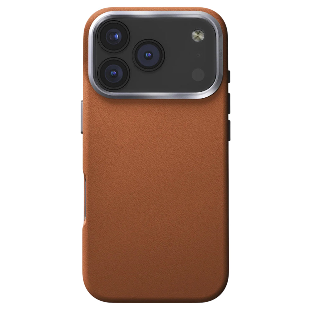 MagSafe Case for Apple iPhone 17 Pro Max, UNIQ, Lyden Leatherette, Brown