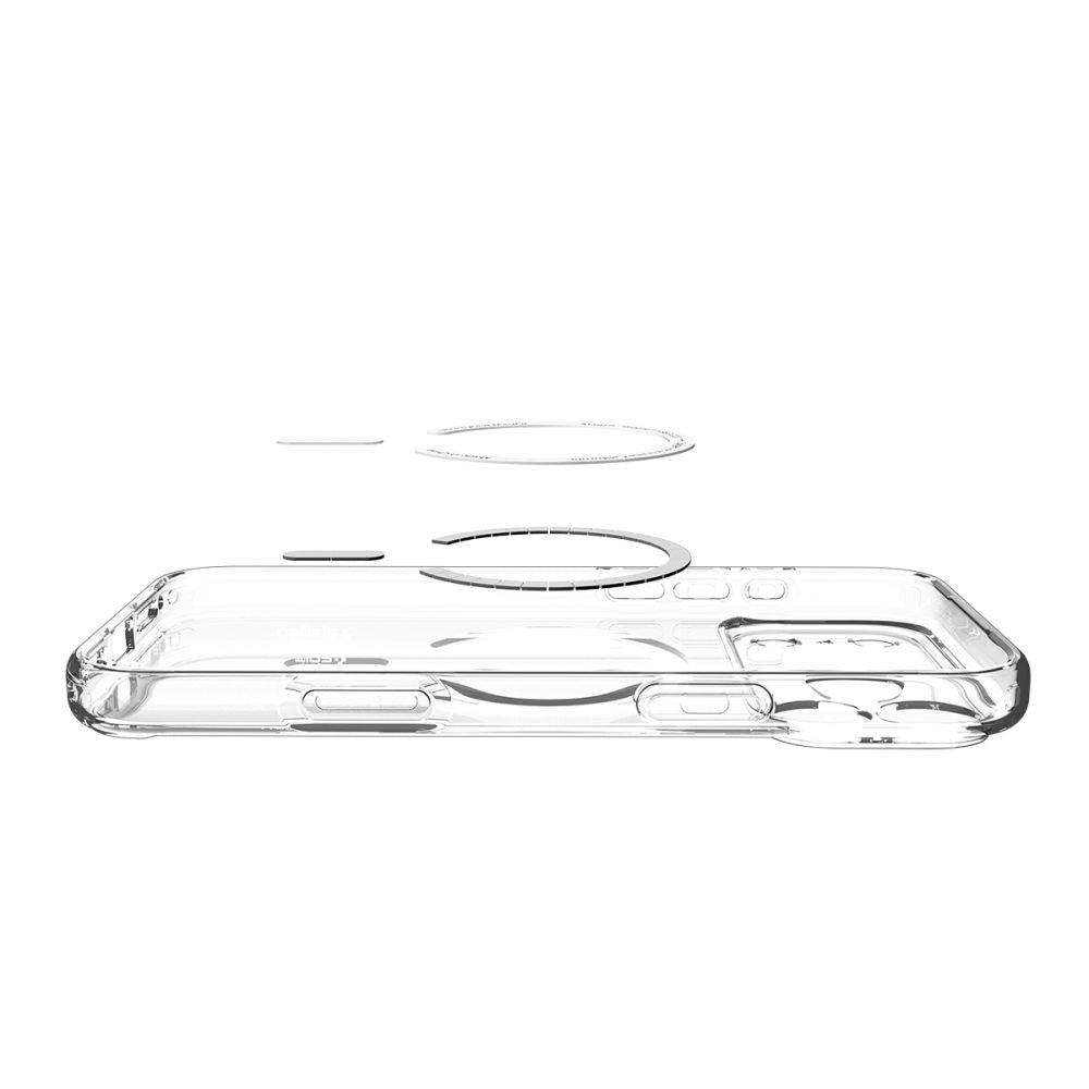 MagSafe Case for Apple iPhone 17 Pro, Spigen, Ultra Hybrid, Transparent Orange ACS11112