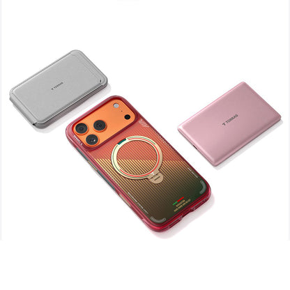 MagSafe Case for Apple iPhone 17 Pro, Torras, Ostand Q3 Air, Wave of Passion