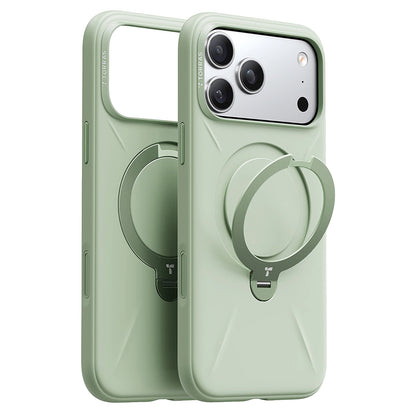 MagSafe Case for Apple iPhone 17 Pro, Torras, QPRO Silicone, Matcha Green