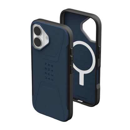 MagSafe Case for Apple iPhone 17, Urban Armor Gear, Civilian, Navy Blue