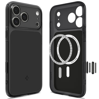 MagSafe Case for Apple iPhone 18 Pro / 17 Pro, Spigen, Ultra Hybrid T, Matte Black ACS12171
