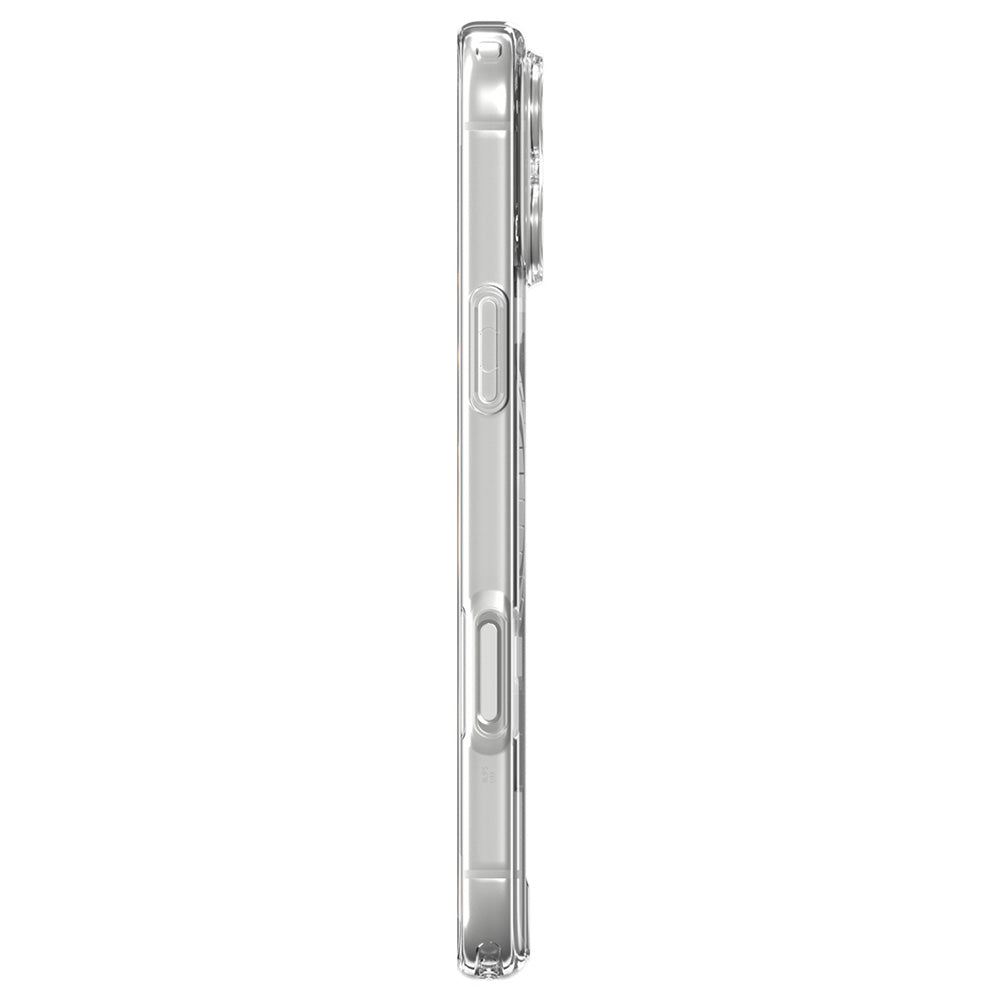 MagSafe Case for Apple iPhone 18 Pro / 17 Pro, Spigen, Ultra Hybrid, White Transparent ACS12155