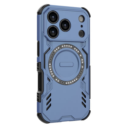 MagSafe Case for Apple iPhone 18 Pro / 17 Pro, Techsuit, ArmorMag, Blue