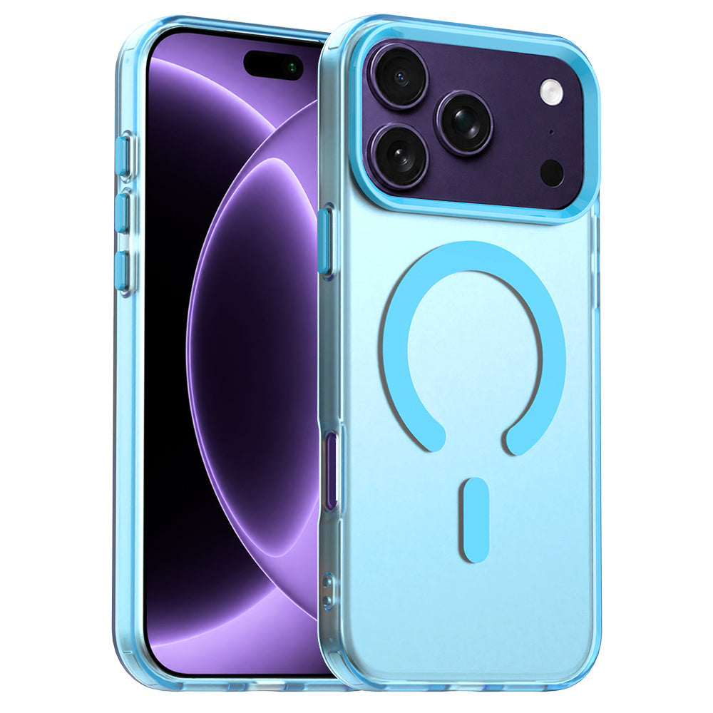 MagSafe Case for Apple iPhone 18 Pro / 17 Pro, Techsuit, CandyCase, Blue