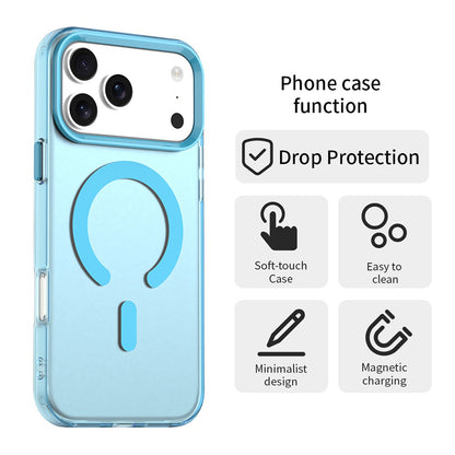 MagSafe Case for Apple iPhone 18 Pro / 17 Pro, Techsuit, CandyCase, Blue