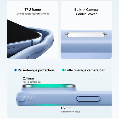 MagSafe Case for Apple iPhone 18 Pro Max / 17 Pro Max, ESR, Classic Hybrid Kickstand, Satin Blue
