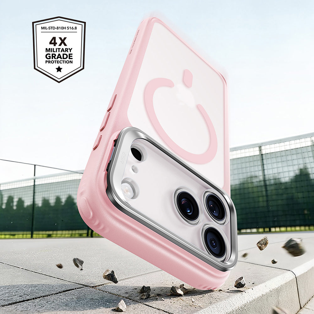 MagSafe Case for Apple iPhone 18 Pro Max / 17 Pro Max, ESR, Classic Hybrid Kickstand, Satin Pink