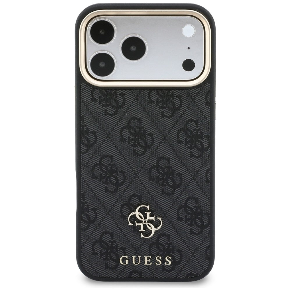 MagSafe Case for Apple iPhone 18 Pro Max / 17 Pro Max, Guess, 4G Cardslot, Black