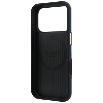 MagSafe Case for Apple iPhone 18 Pro Max / 17 Pro Max, Guess, Perforated 4G, Blue