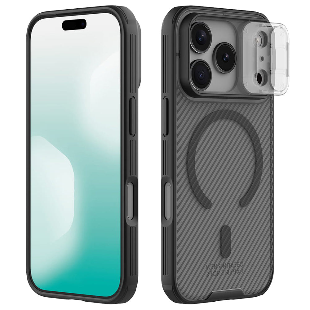 MagSafe Case for Apple iPhone 18 Pro Max / 17 Pro Max, Nillkin, CamShield Pro, Transparent Black