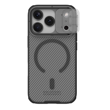 MagSafe Case for Apple iPhone 18 Pro Max / 17 Pro Max, Nillkin, CamShield Pro, Transparent Black
