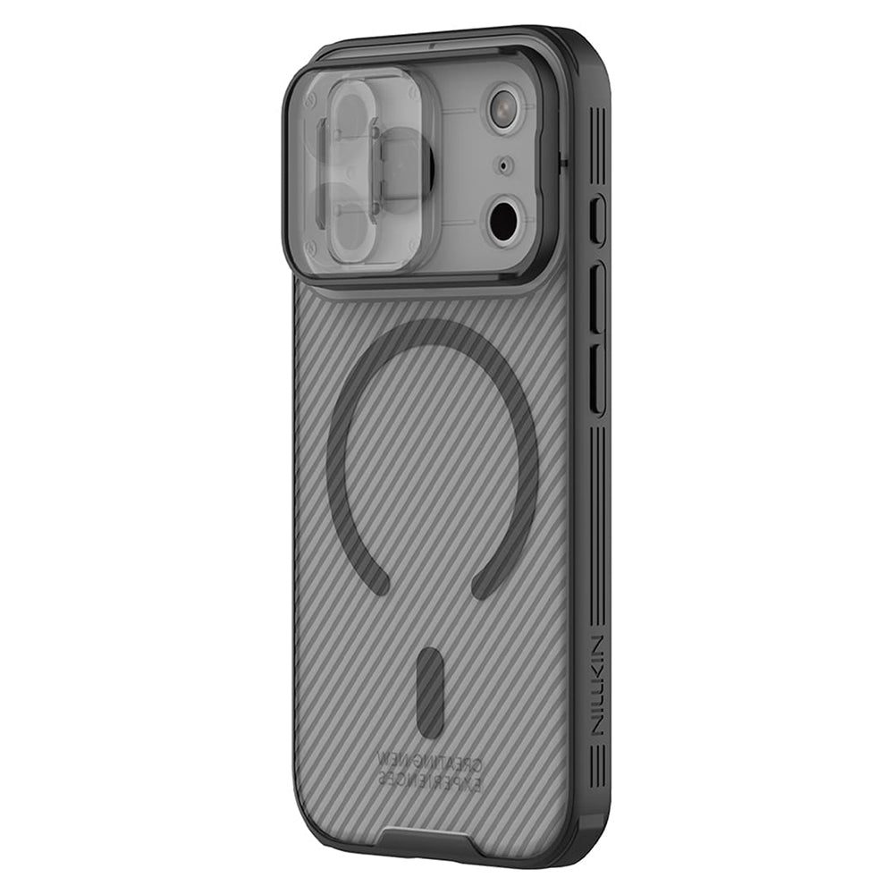 MagSafe Case for Apple iPhone 18 Pro Max / 17 Pro Max, Nillkin, CamShield Pro, Transparent Black