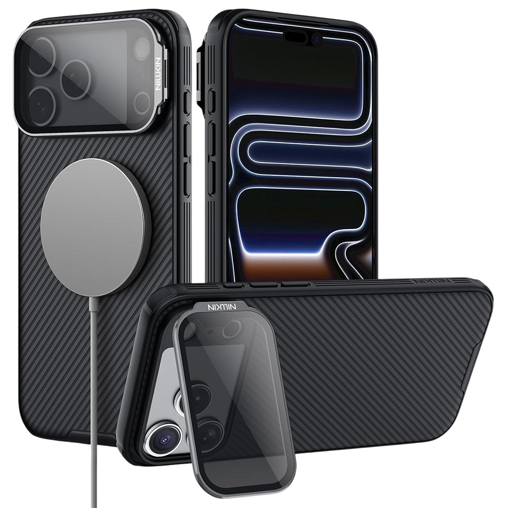MagSafe Case for Apple iPhone 18 Pro Max / 17 Pro Max, Nillkin, CamShield Prop, Black