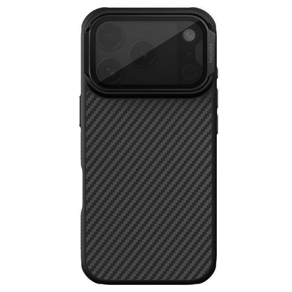 MagSafe Case for Apple iPhone 18 Pro Max / 17 Pro Max, Nillkin, CarboProp with Transparent Black Lens Cover, Black