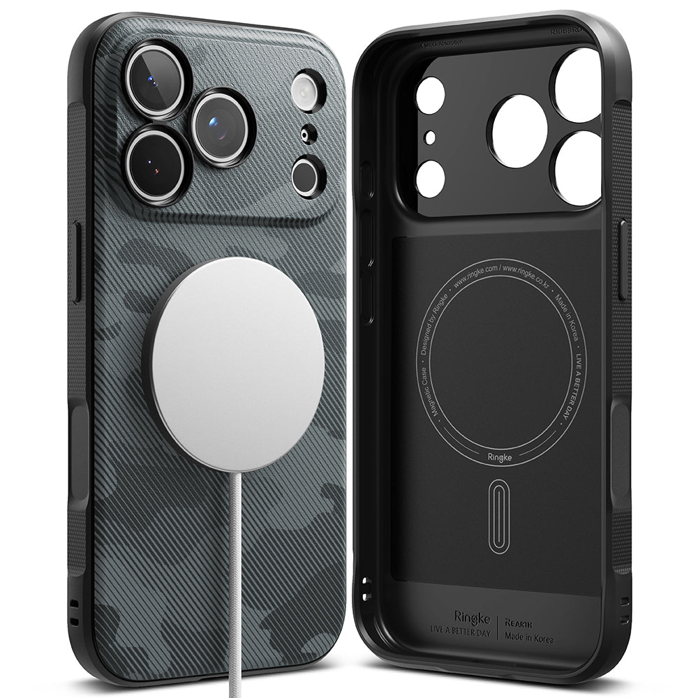 MagSafe Case for Apple iPhone 18 Pro Max / 17 Pro Max, Ringke, Onyx, Camouflage