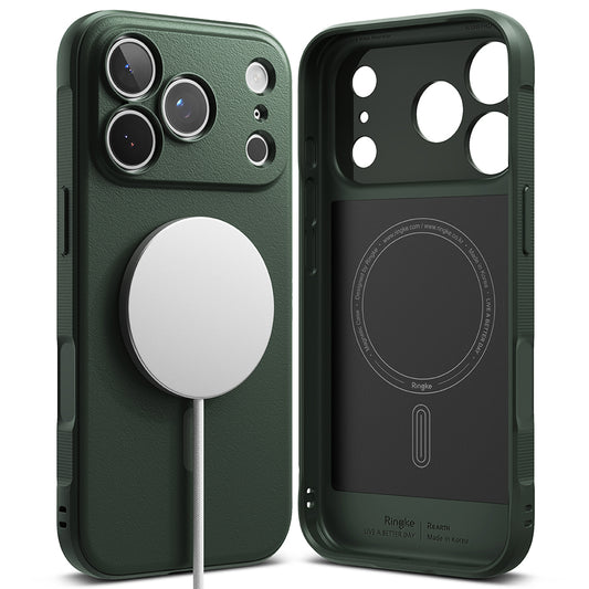 MagSafe Case for Apple iPhone 18 Pro Max / 17 Pro Max, Ringke, Onyx, Dark Green