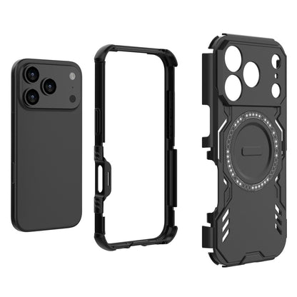 MagSafe Case for Apple iPhone 18 Pro Max / 17 Pro Max, Techsuit, ArmorMag, Black