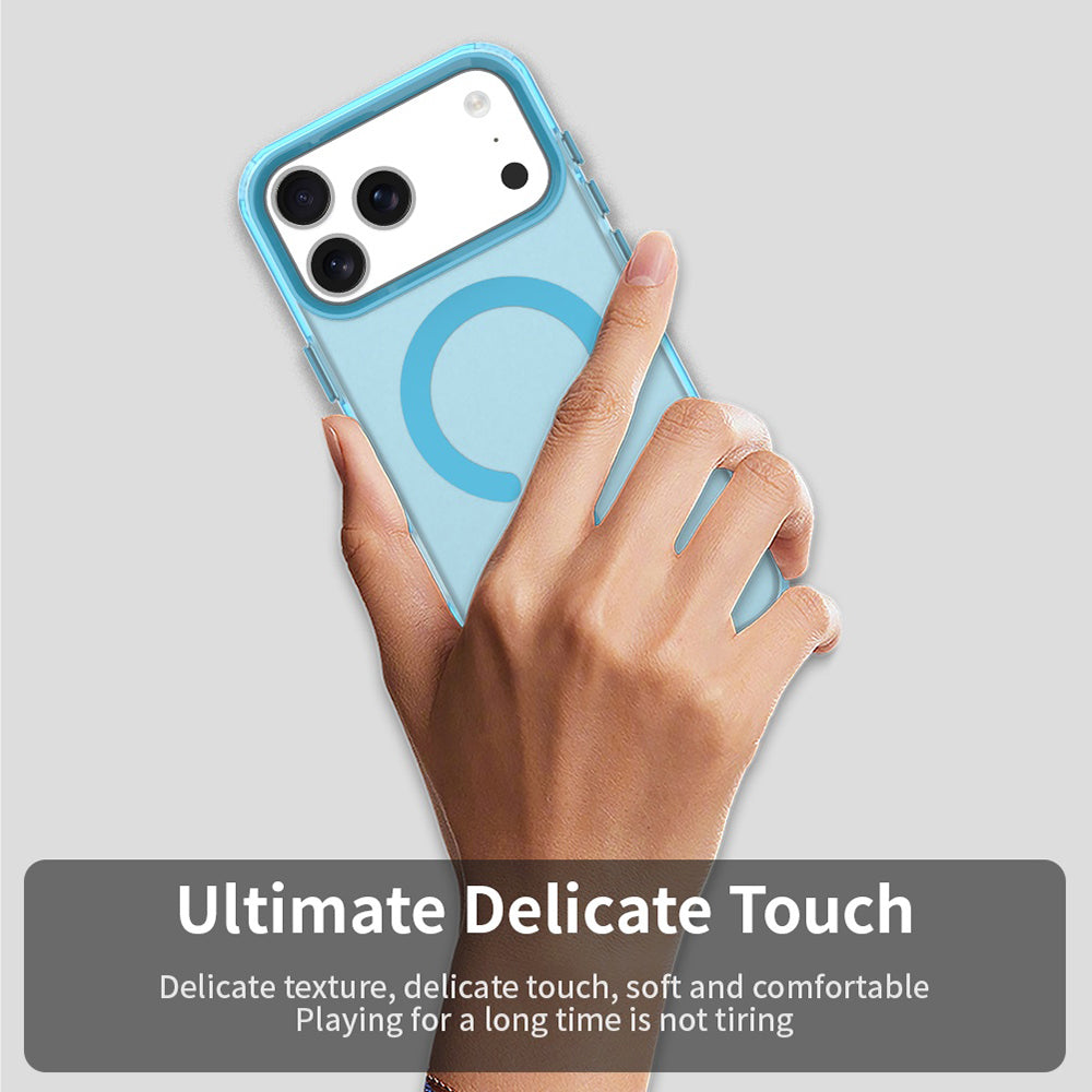 MagSafe Case for Apple iPhone 18 Pro Max / 17 Pro Max, Techsuit, CandyCase, Blue