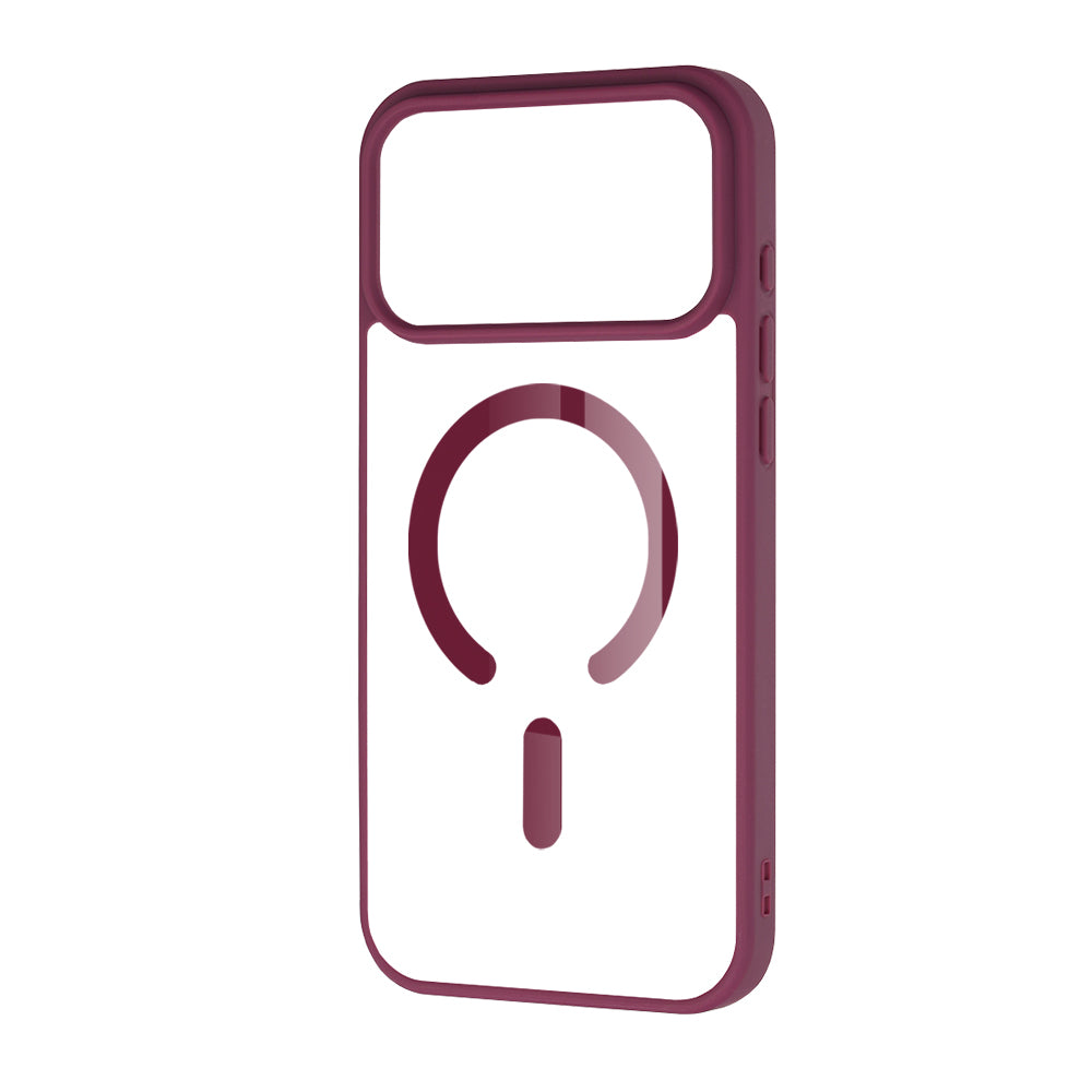 MagSafe Case for Apple iPhone 18 Pro Max / 17 Pro Max, Techsuit, Pro, Dark Burgundy